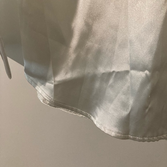 W H M Women’s Silk Satin Casual L/S Shirt - Picture 11 of 13